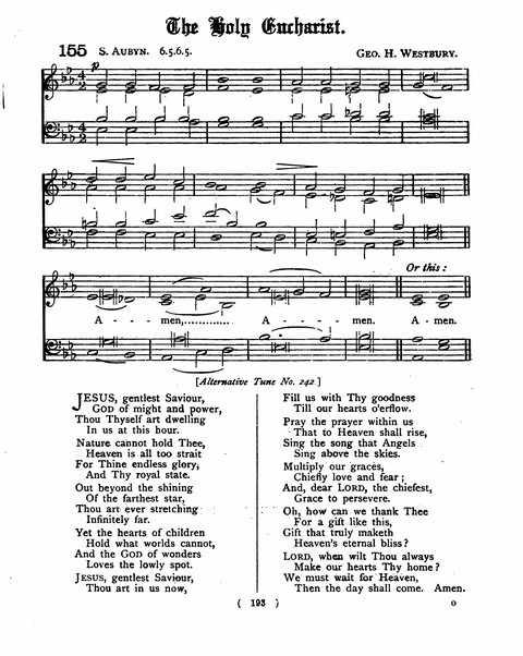 Hymns for the Children of the Church: with accompanying tunes page 193