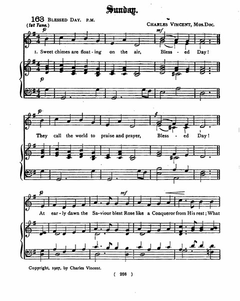 Hymns for the Children of the Church: with accompanying tunes page 208