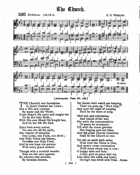 Hymns for the Children of the Church: with accompanying tunes page 244
