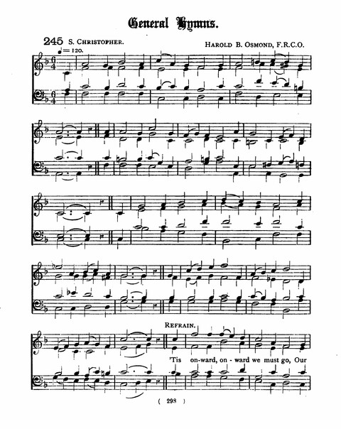 Hymns for the Children of the Church: with accompanying tunes page 298