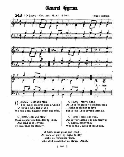 Hymns for the Children of the Church: with accompanying tunes page 302