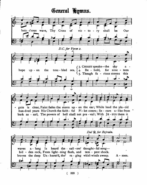 Hymns for the Children of the Church: with accompanying tunes page 323