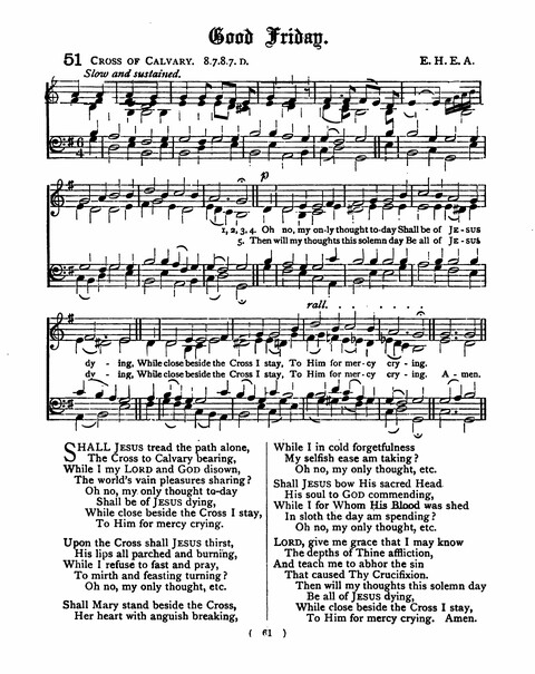 Hymns for the Children of the Church: with accompanying tunes page 61