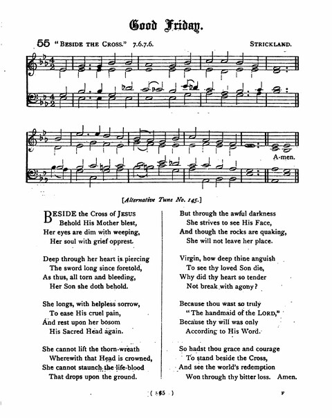 Hymns for the Children of the Church: with accompanying tunes page 65