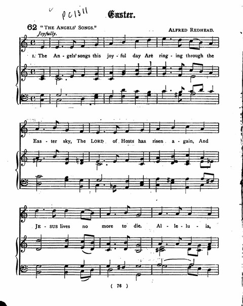 Hymns for the Children of the Church: with accompanying tunes page 76