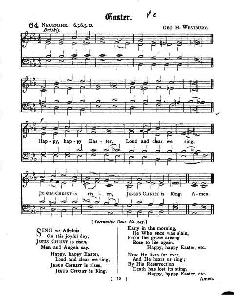 Hymns for the Children of the Church: with accompanying tunes page 79