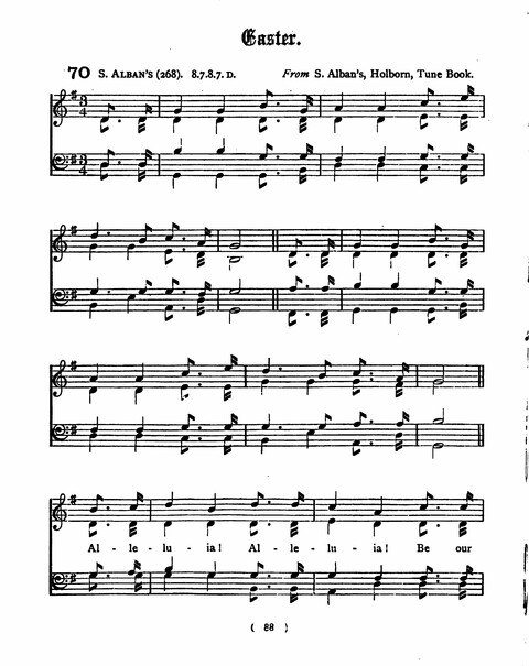 Hymns for the Children of the Church: with accompanying tunes page 88