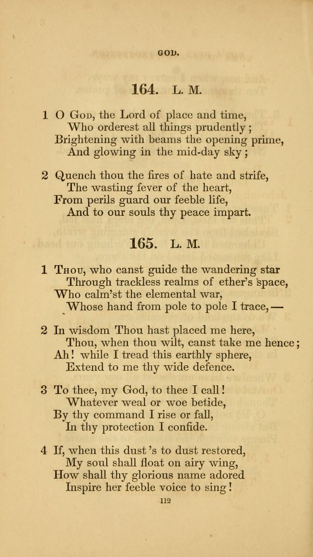 Hymns for the Church of Christ. (6th thousand) page 112
