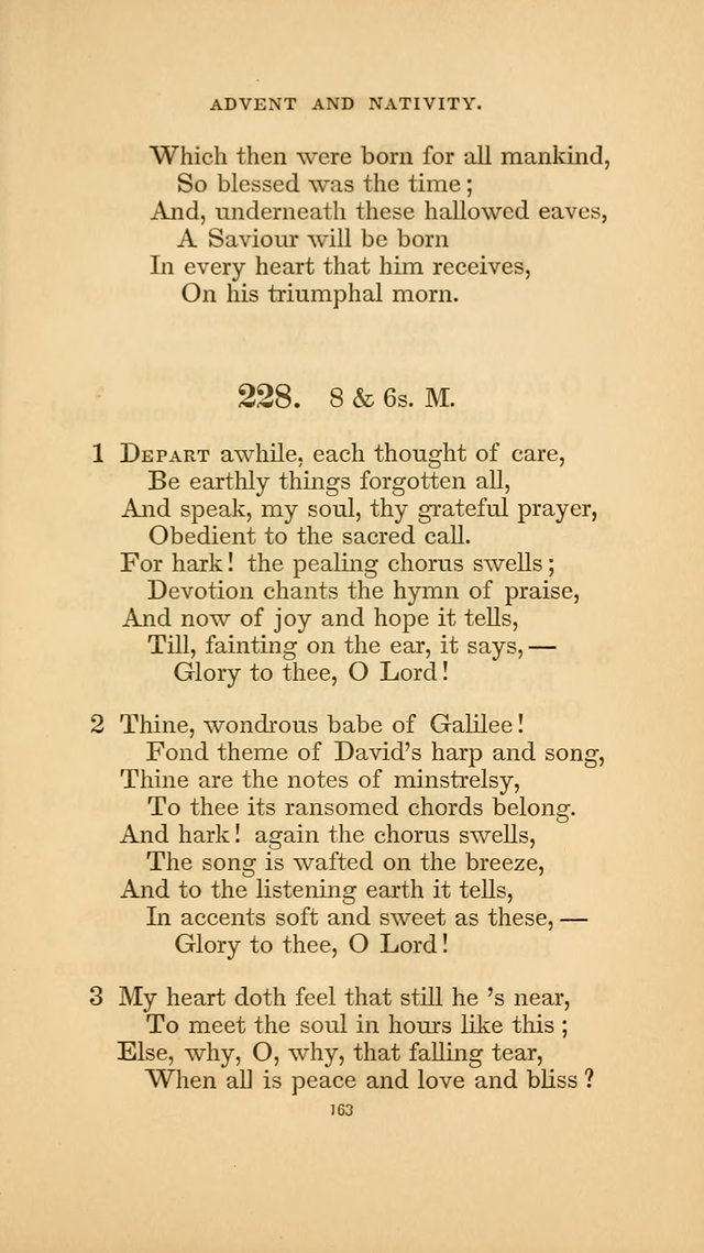 Hymns for the Church of Christ. (6th thousand) page 163