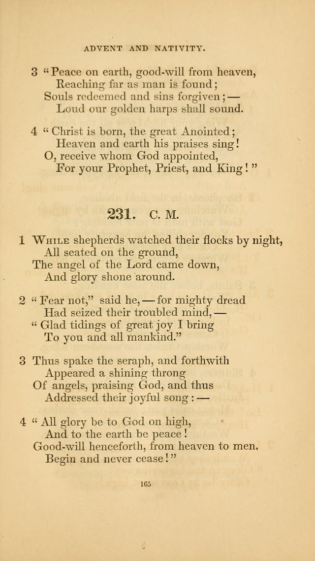 Hymns for the Church of Christ. (6th thousand) page 165
