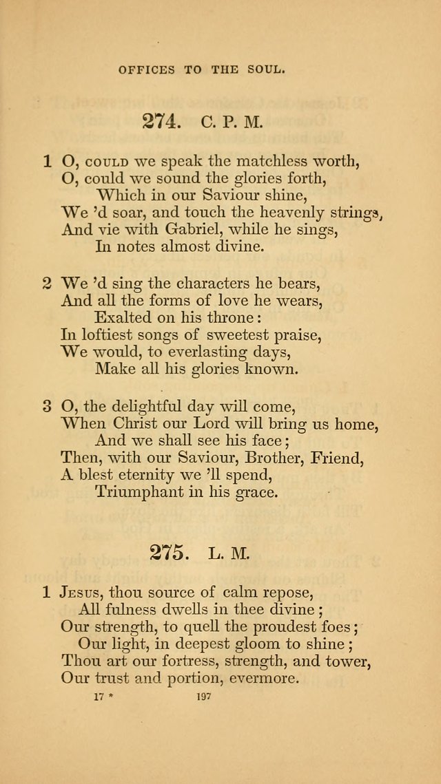 Hymns for the Church of Christ. (6th thousand) page 197