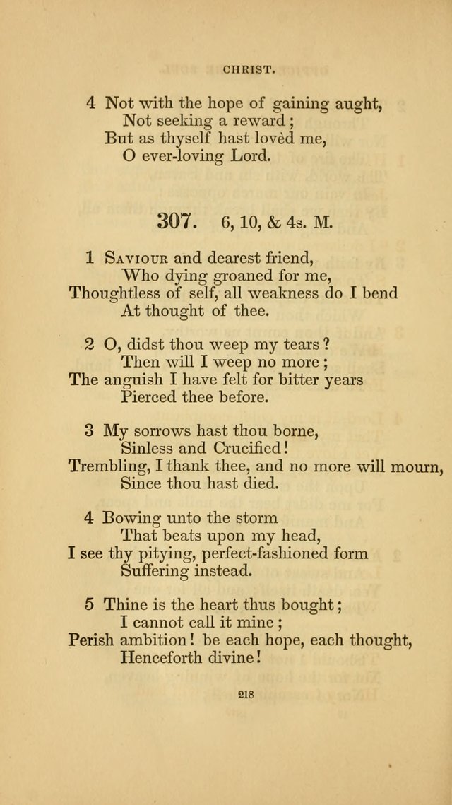 Hymns for the Church of Christ. (6th thousand) page 218