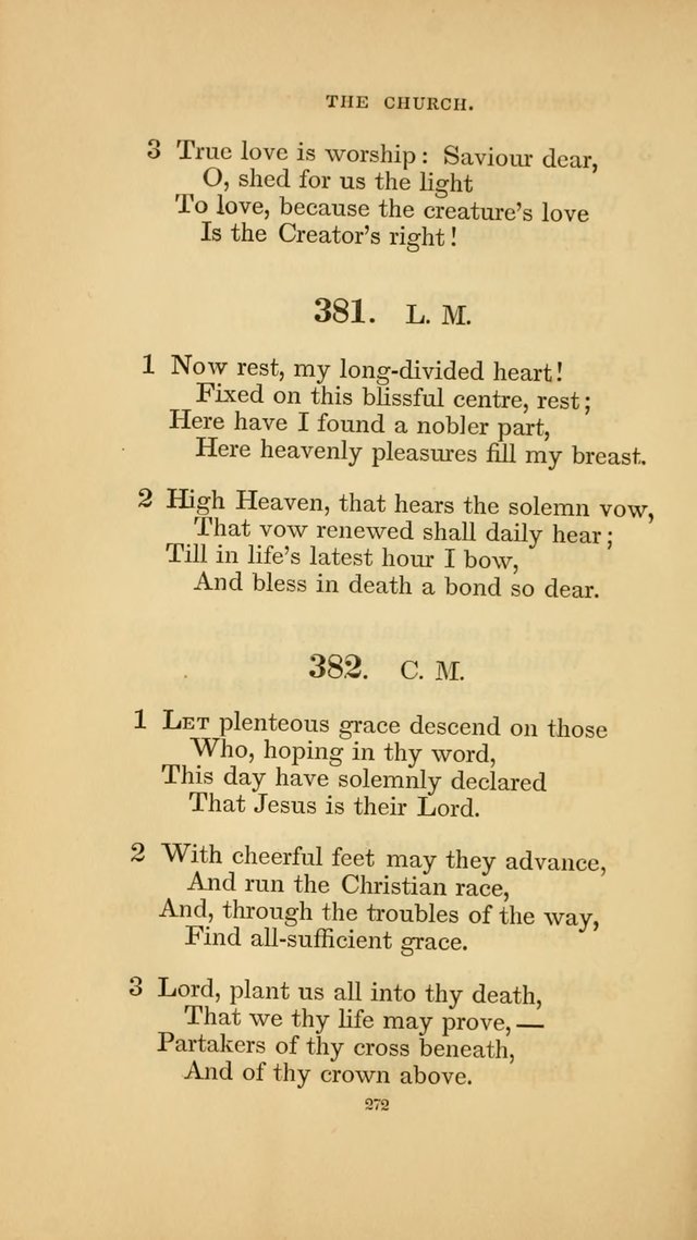 Hymns for the Church of Christ. (6th thousand) page 272