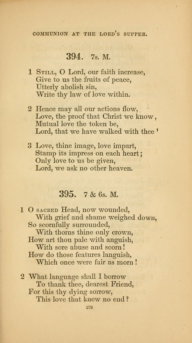 Hymns for the Church of Christ. (6th thousand) page 279