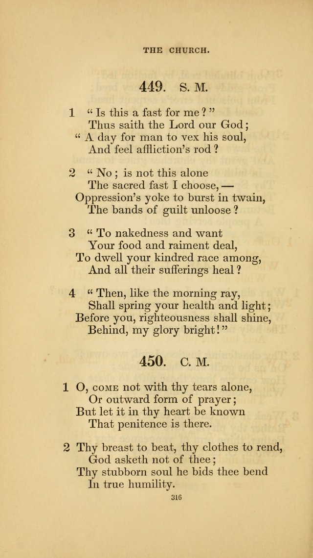 Hymns for the Church of Christ. (6th thousand) page 316