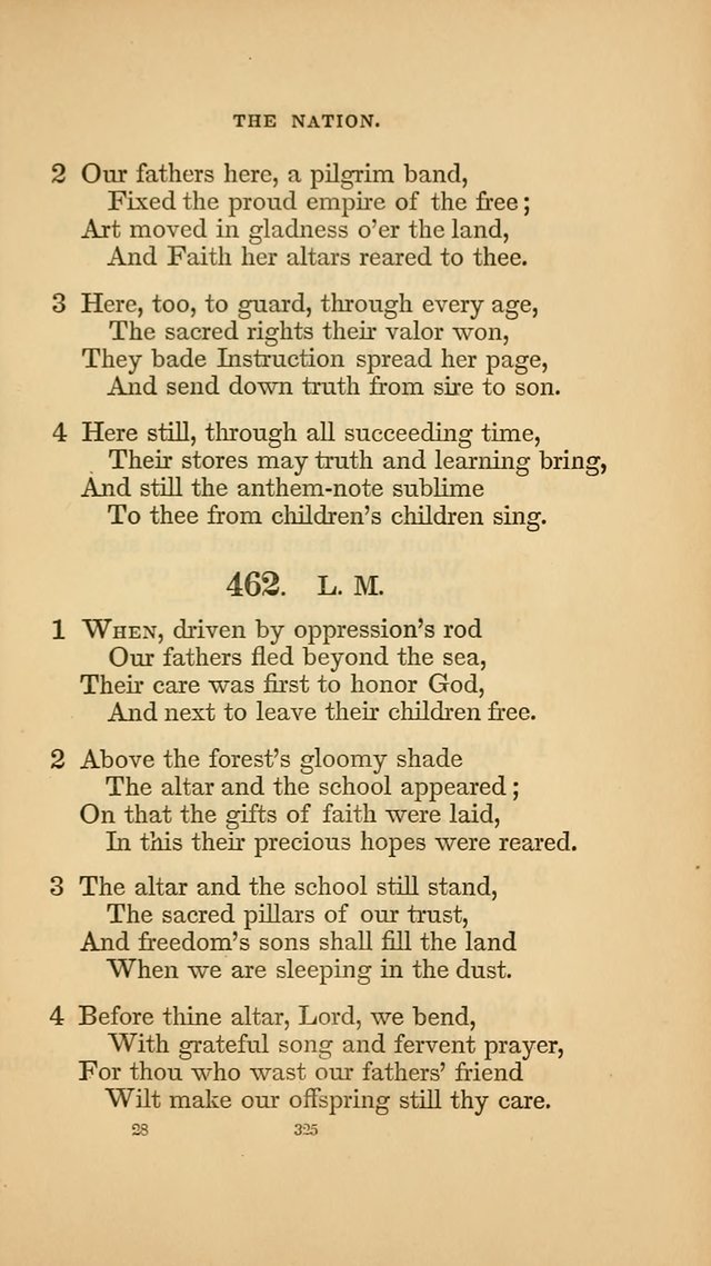 Hymns for the Church of Christ. (6th thousand) page 325