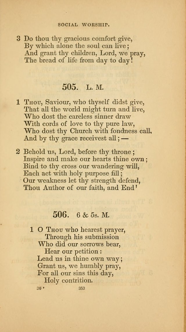 Hymns for the Church of Christ. (6th thousand) page 353