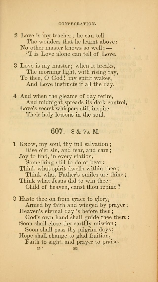 Hymns for the Church of Christ. (6th thousand) page 425