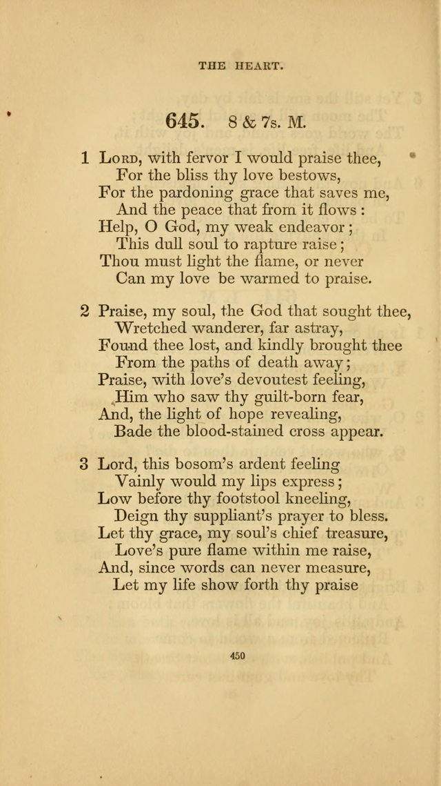 Hymns for the Church of Christ. (6th thousand) page 450