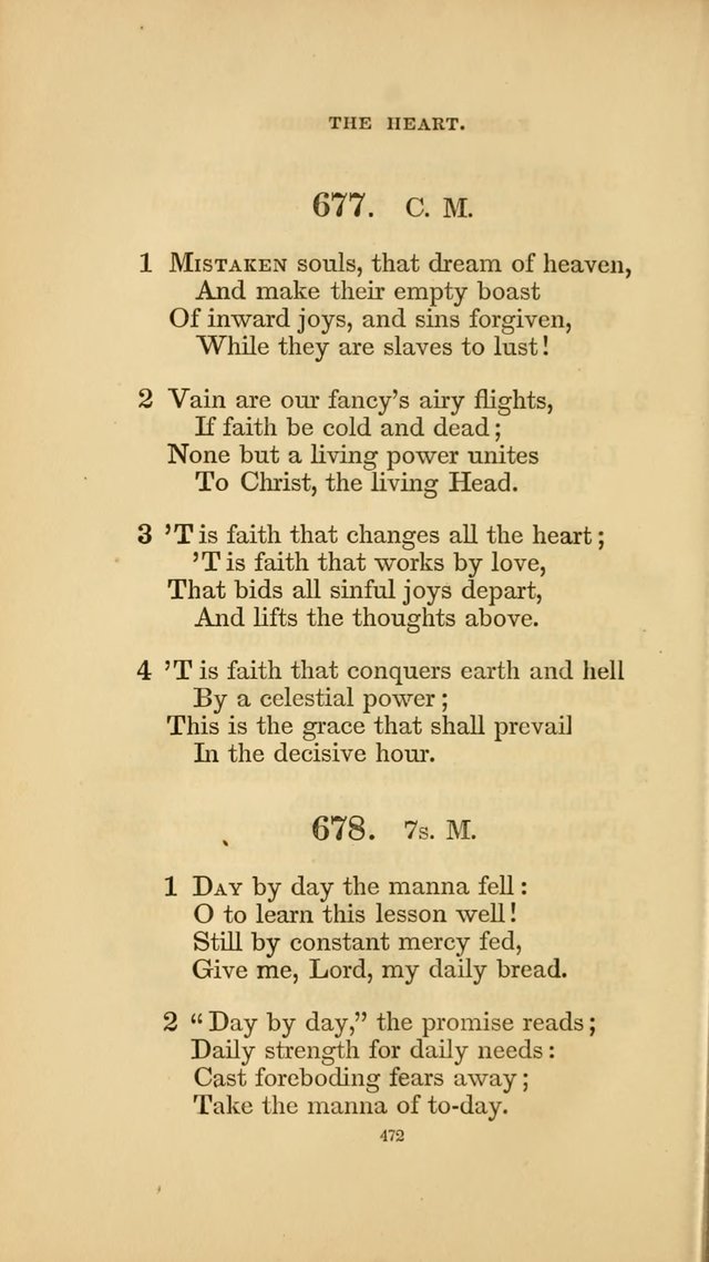 Hymns for the Church of Christ. (6th thousand) page 472