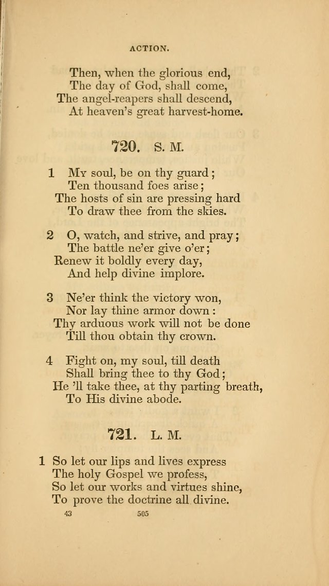 Hymns for the Church of Christ. (6th thousand) page 505