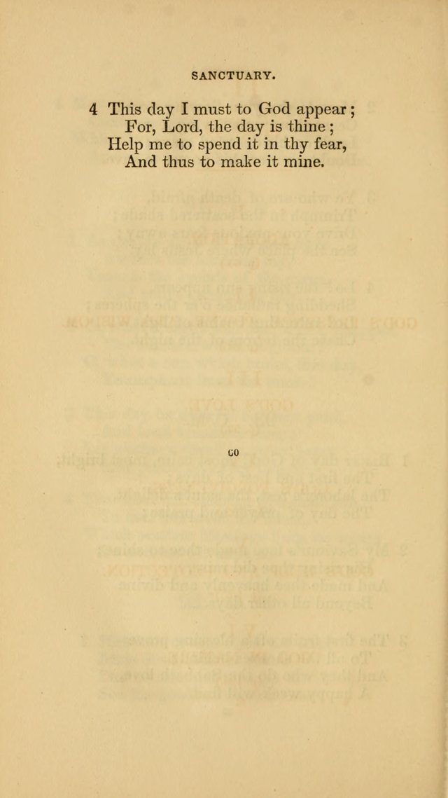 Hymns for the Church of Christ. (6th thousand) page 60