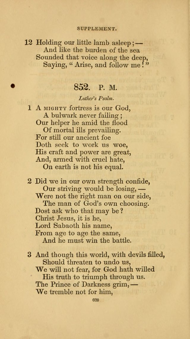 Hymns for the Church of Christ. (6th thousand) page 620