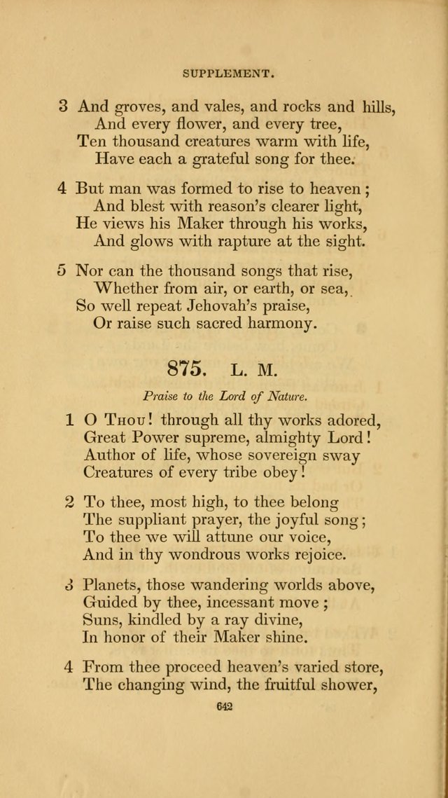 Hymns for the Church of Christ. (6th thousand) page 642