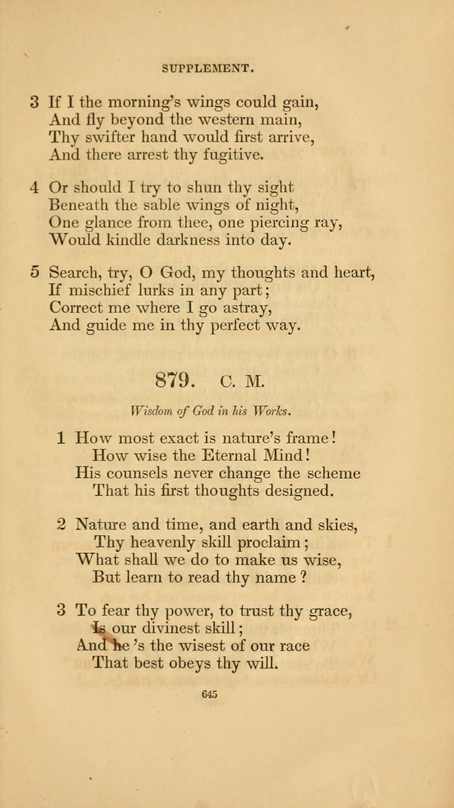 Hymns for the Church of Christ. (6th thousand) page 645