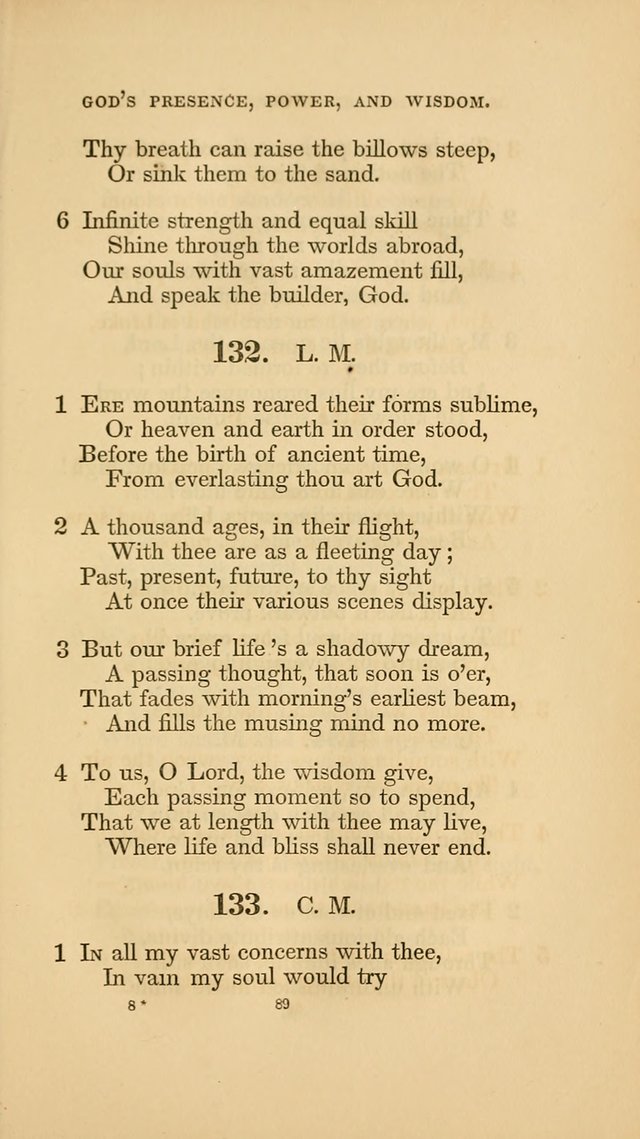 Hymns for the Church of Christ. (6th thousand) page 89