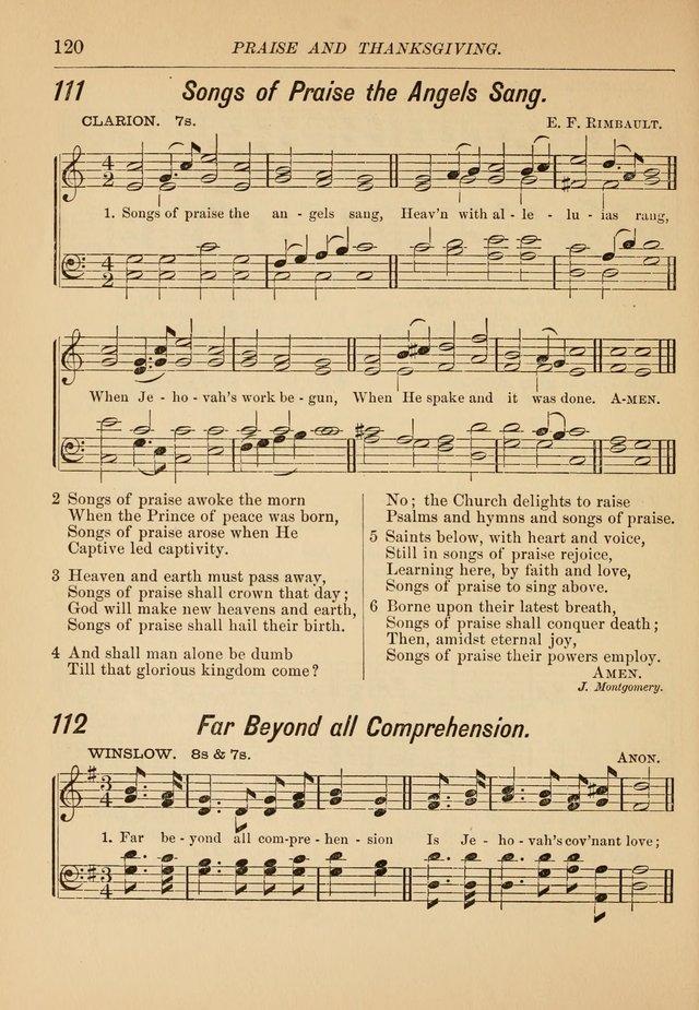 Hymns and Carols for Church and Sunday-school page 127