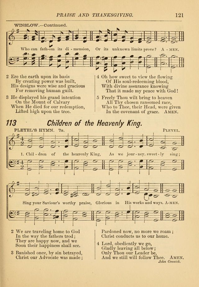 Hymns and Carols for Church and Sunday-school page 128