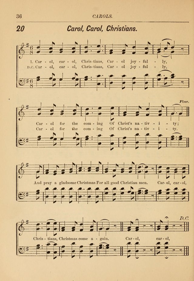 Hymns and Carols for Church and Sunday-school page 43