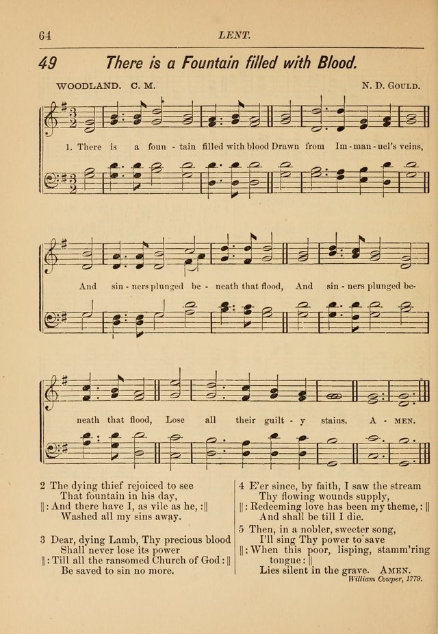 Hymns and Carols for Church and Sunday-school page 71