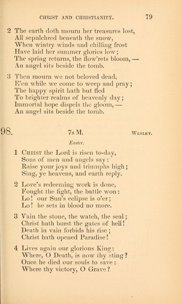 Hymns for the Christian Church, for the Use of the First Church of Christ in Boston page 104