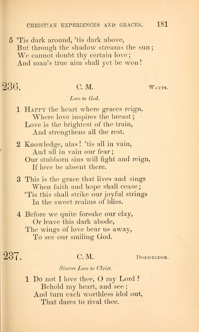 Hymns for the Christian Church, for the Use of the First Church of Christ in Boston page 206
