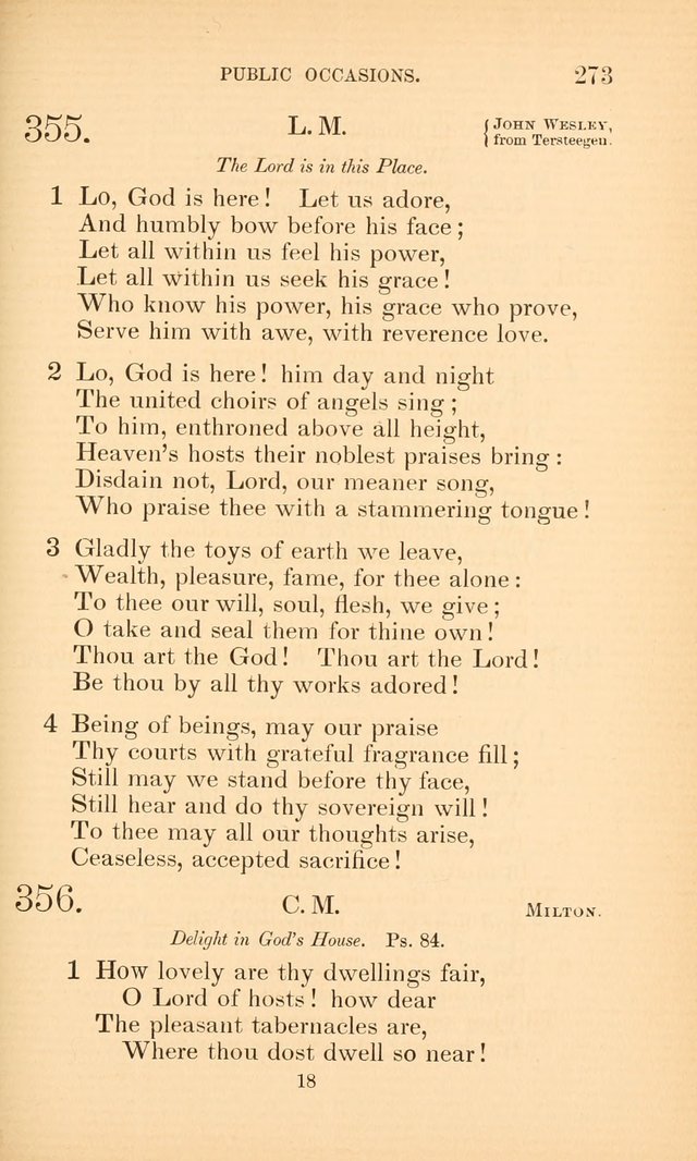 Hymns for the Christian Church, for the Use of the First Church of Christ in Boston page 298