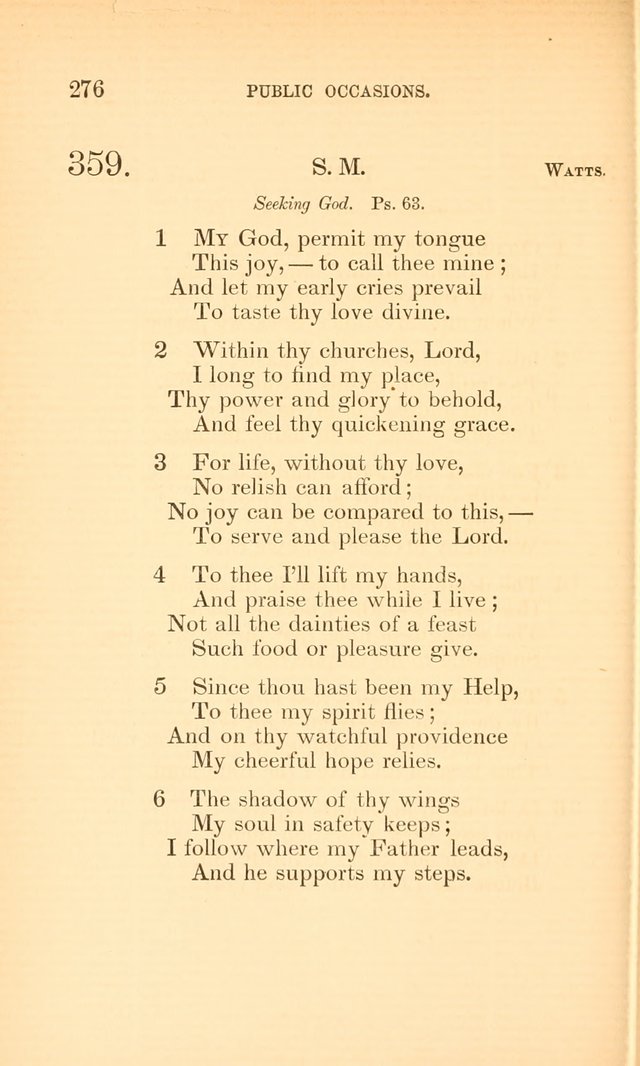 Hymns for the Christian Church, for the Use of the First Church of Christ in Boston page 301