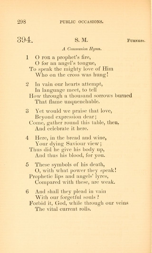 Hymns for the Christian Church, for the Use of the First Church of Christ in Boston page 323