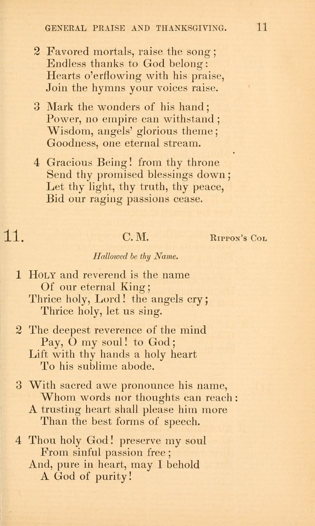 Hymns for the Christian Church, for the Use of the First Church of Christ in Boston page 36