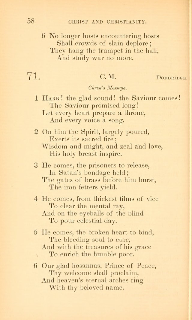 Hymns for the Christian Church, for the Use of the First Church of Christ in Boston page 83