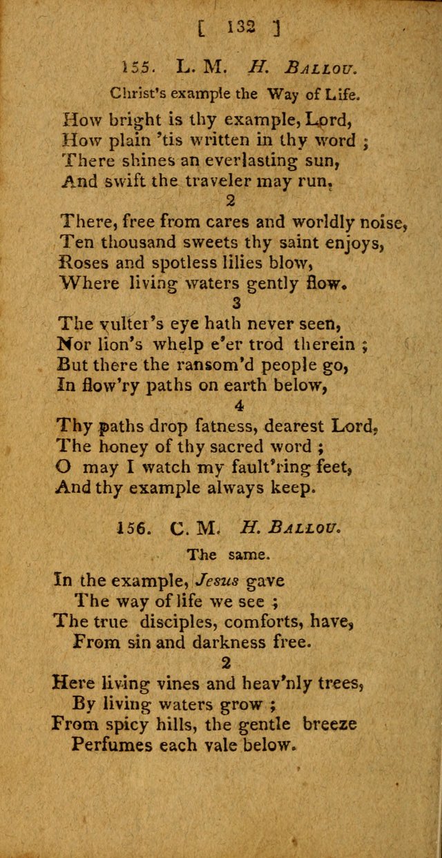 Hymns: composed by different authors, by order of the General Convention of Universalists of the New-England States and Others. Adapted to public and private devotion page 132