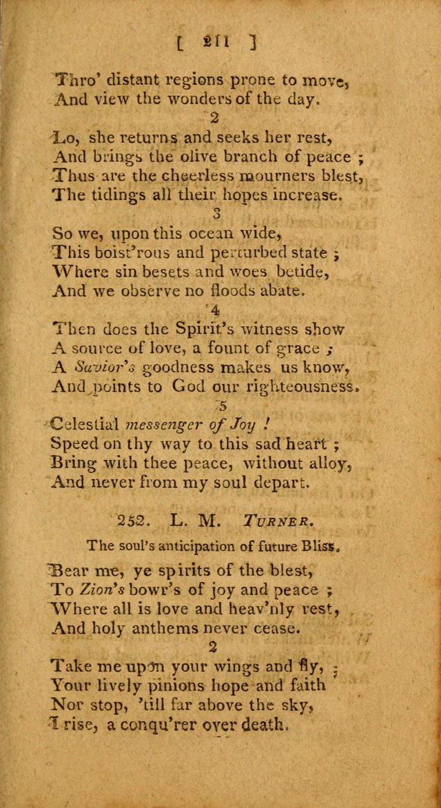 Hymns: composed by different authors, by order of the General Convention of Universalists of the New-England States and Others. Adapted to public and private devotion page 211