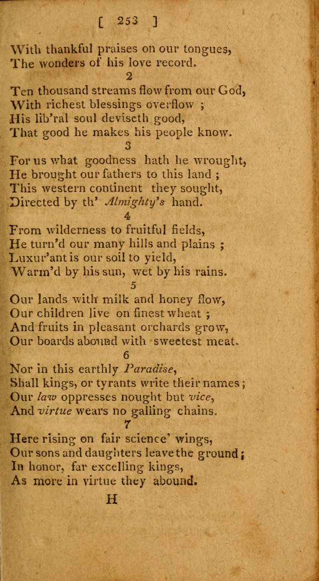 Hymns: composed by different authors, by order of the General Convention of Universalists of the New-England States and Others. Adapted to public and private devotion page 253