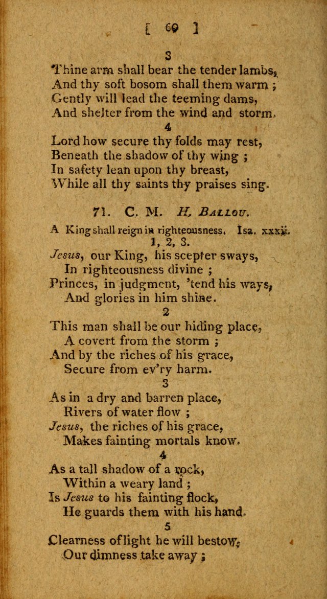 Hymns: composed by different authors, by order of the General Convention of Universalists of the New-England States and Others. Adapted to public and private devotion page 60