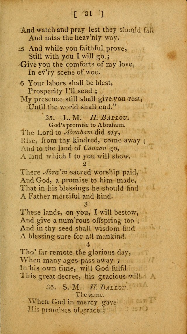 Hymns, Composed by Different Authors, at the Request of the General        Convention of Universalists. 2nd ed. page 31