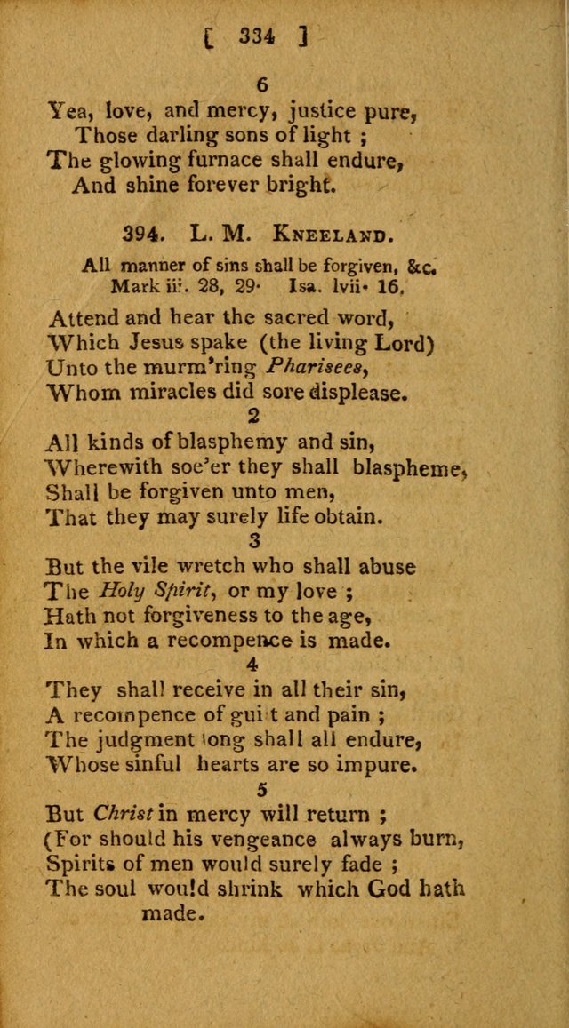Hymns, Composed by Different Authors, at the Request of the General        Convention of Universalists. 2nd ed. page 334