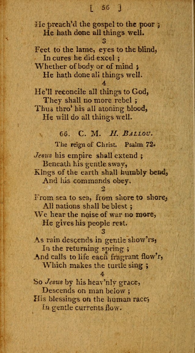 Hymns, Composed by Different Authors, at the Request of the General        Convention of Universalists. 2nd ed. page 56