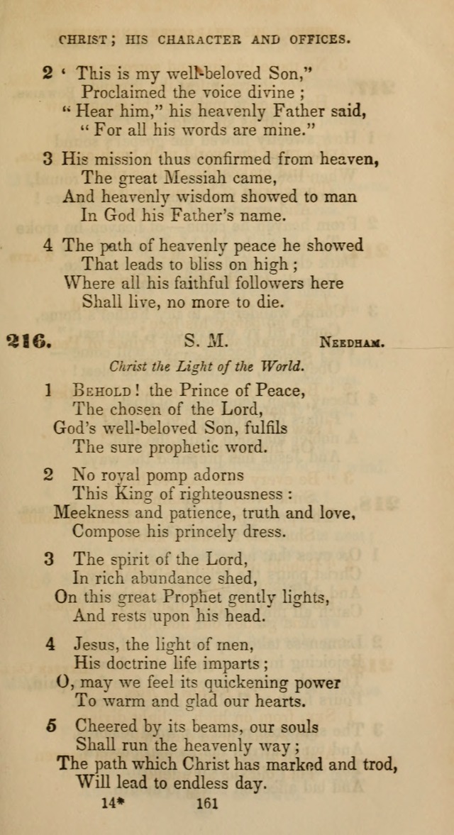 Hymns for Christian Devotion: especially adapted to the Universalist denomination page 151