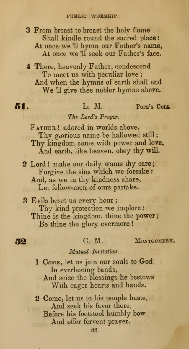 Hymns for Christian Devotion: especially adapted to the Universalist denomination page 56
